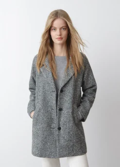 Abrigo Espiga Largo Medio