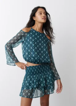 Blusa Hombro Descubierto Ikat