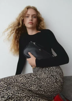 Bolso Hombro Detalle Cuerdas