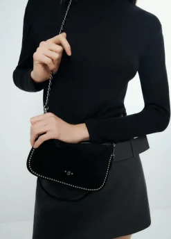 Bolso Pequeno Bolitas Piel