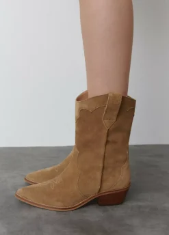 Bota Cowboy Piezas Lisa