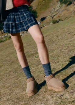 Botin Plataforma Pelo