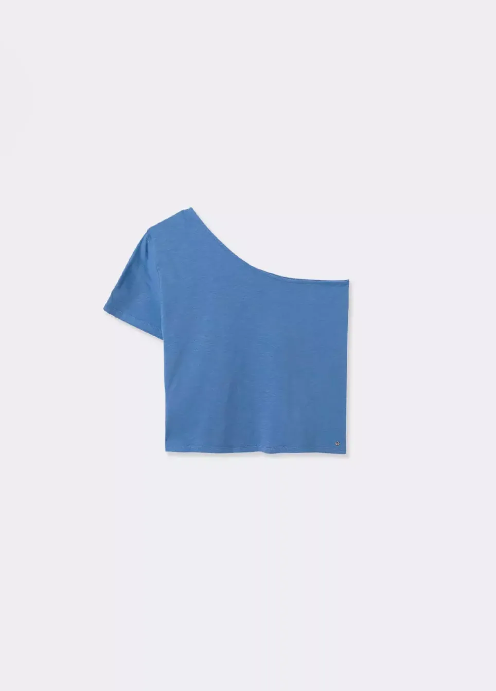 Camiseta Asimetrica Manga Corta