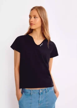 Camiseta Mar Basica Botones Organica | Compra Camisetas | Otono-Invierno 2021