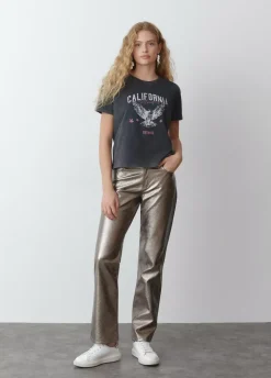 Camiseta Print Aguila Manga Corta