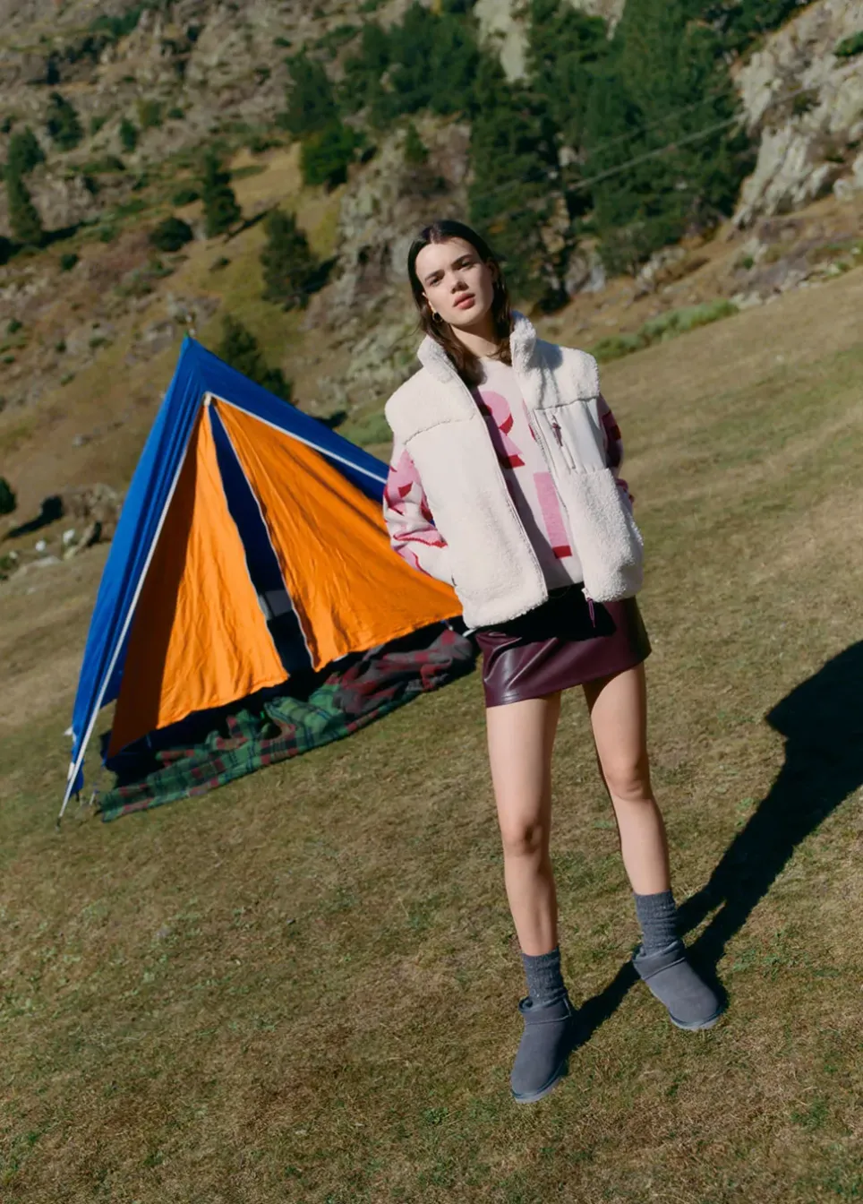 Chaleco Polar Con Cremallera