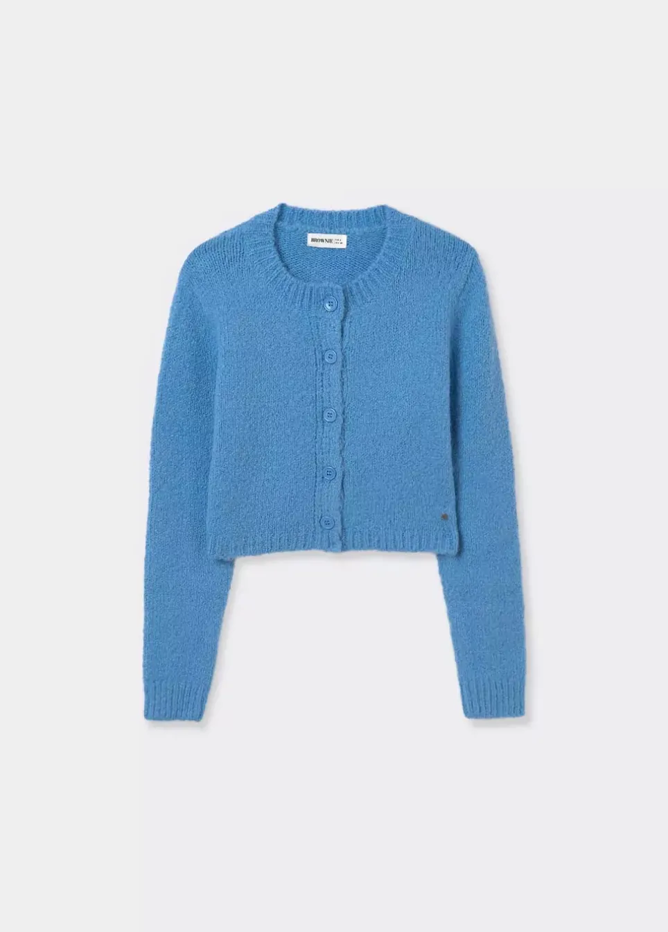 Chaqueta Punto Cuello Redondo