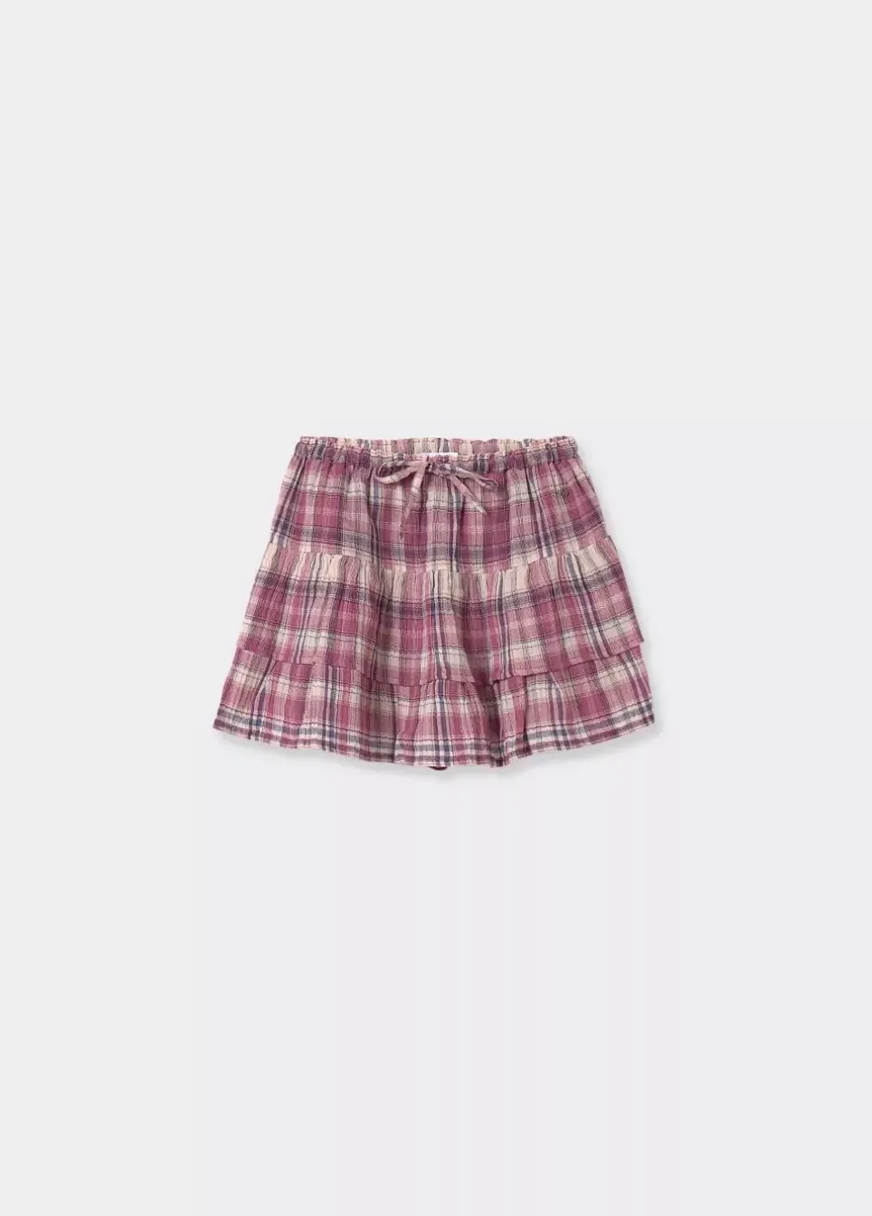 Falda Jaretas Cuadros