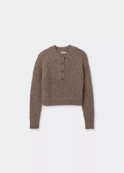 Jersey Calado Botones Cuello