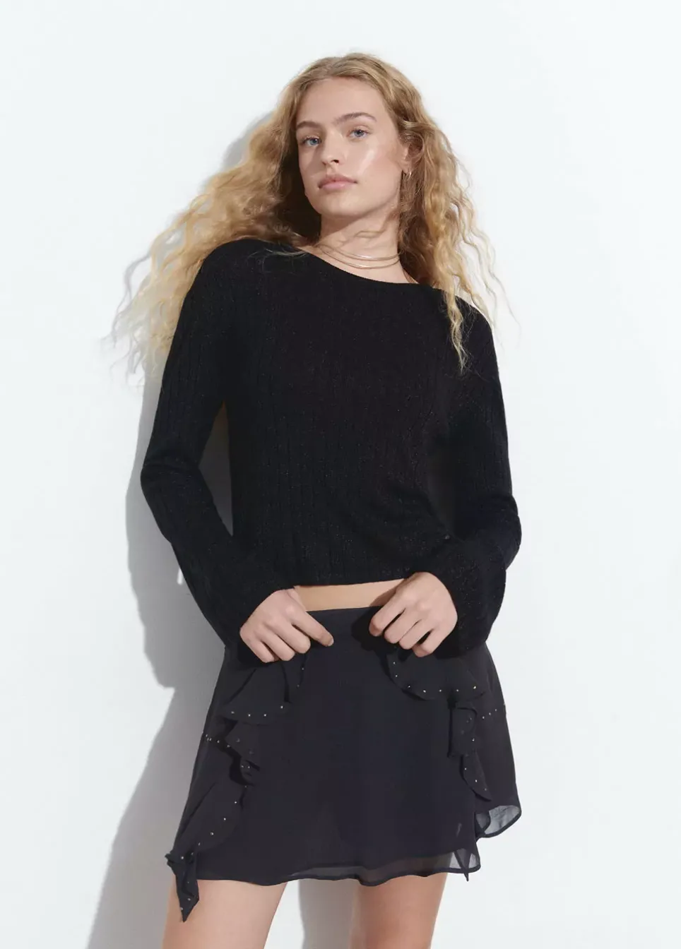 Jersey Canale Hilo Metalizado