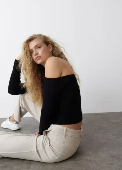 Jersey Escote Halter Atado