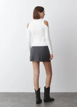 Jersey Hombros Descubierto Pelo