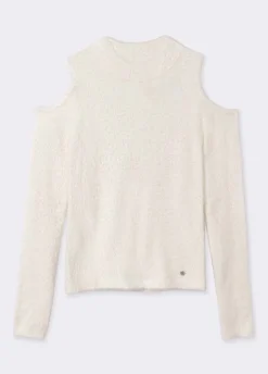 Jersey Hombros Descubierto Pelo