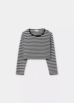 Jersey Rayas Cropped