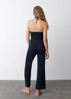 Mono Halter Jacquard