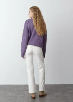 Pantalon Pana Culotte Bolsillo Frontal