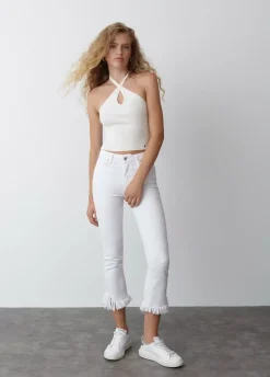 Top Punto Cruzado Cuello