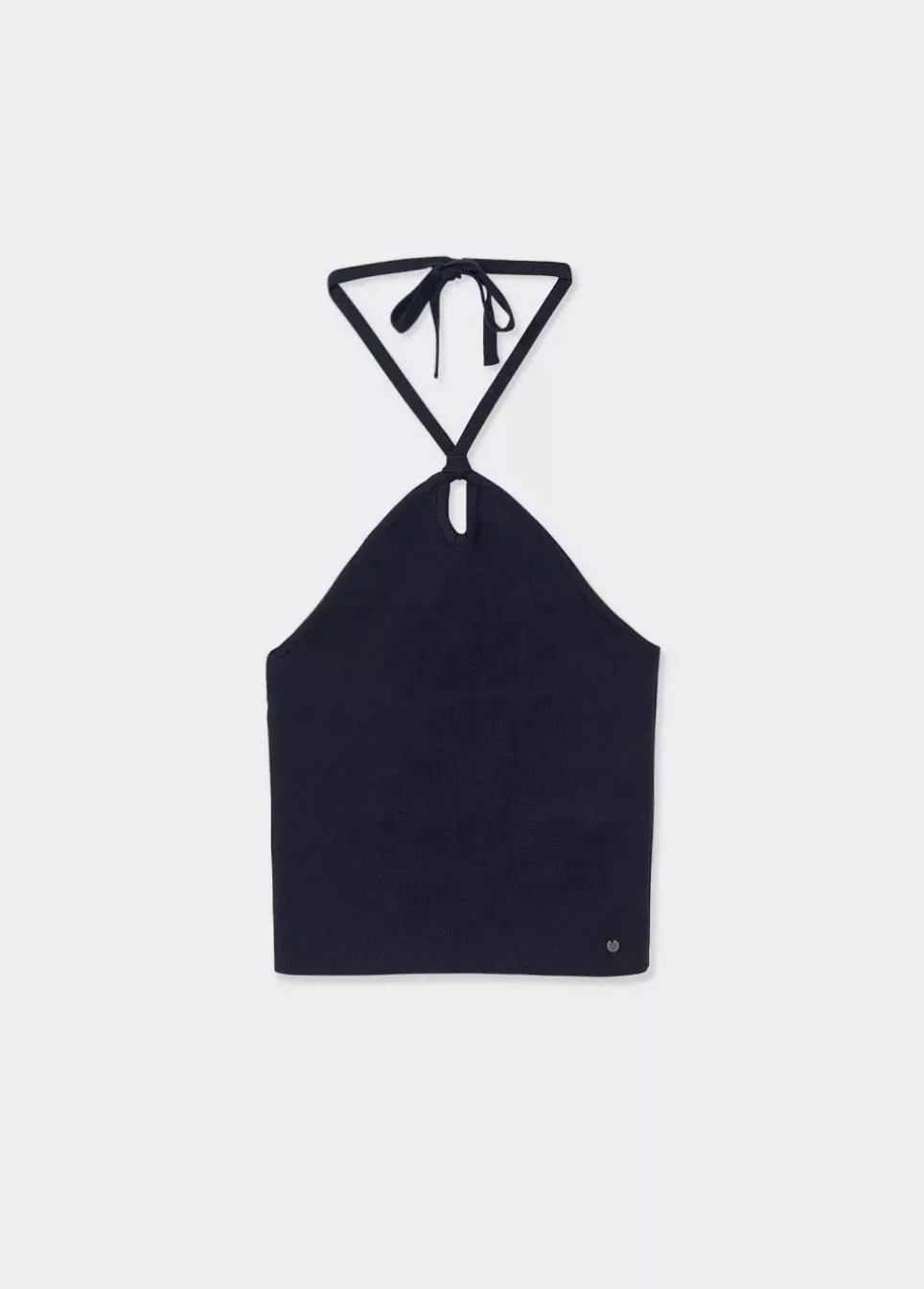 Top Punto Hilo Metalizado